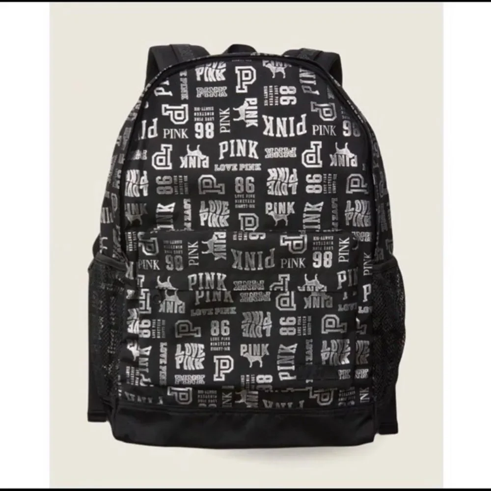 Victoria’s Secret Pink Backpack Classic College University High School. NWT